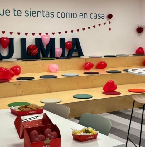 Culmia celebra San Valentín con un desayuno lleno de cariño y mensajes bonitos ❤️